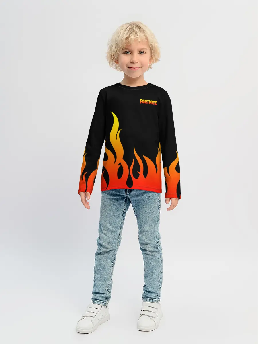 Детский лонгслив / Fortnite