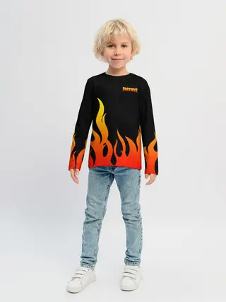 Детский лонгслив / Fortnite