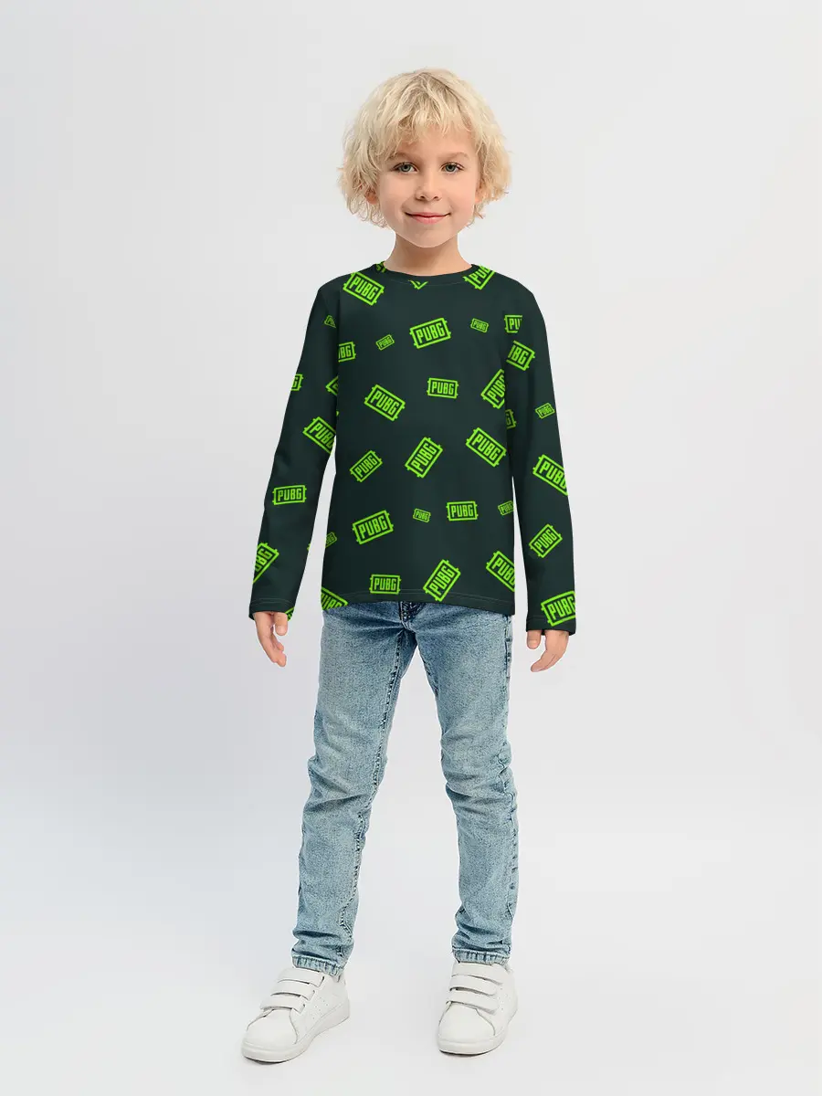 Детский лонгслив / PUBG / ПАБГ