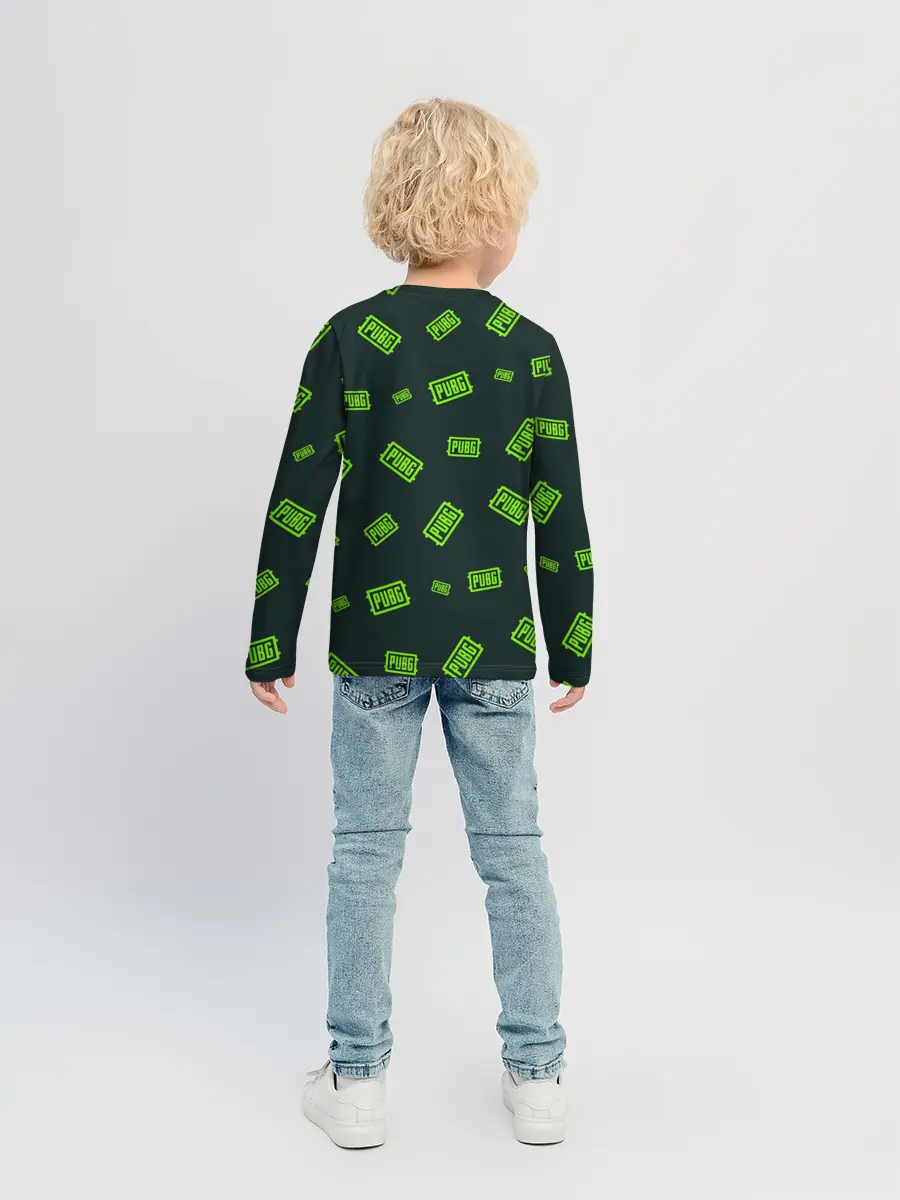 Детский лонгслив / PUBG / ПАБГ