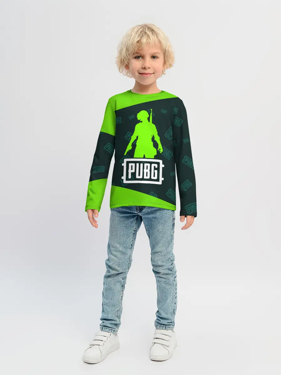 Детский лонгслив / PUBG / ПАБГ