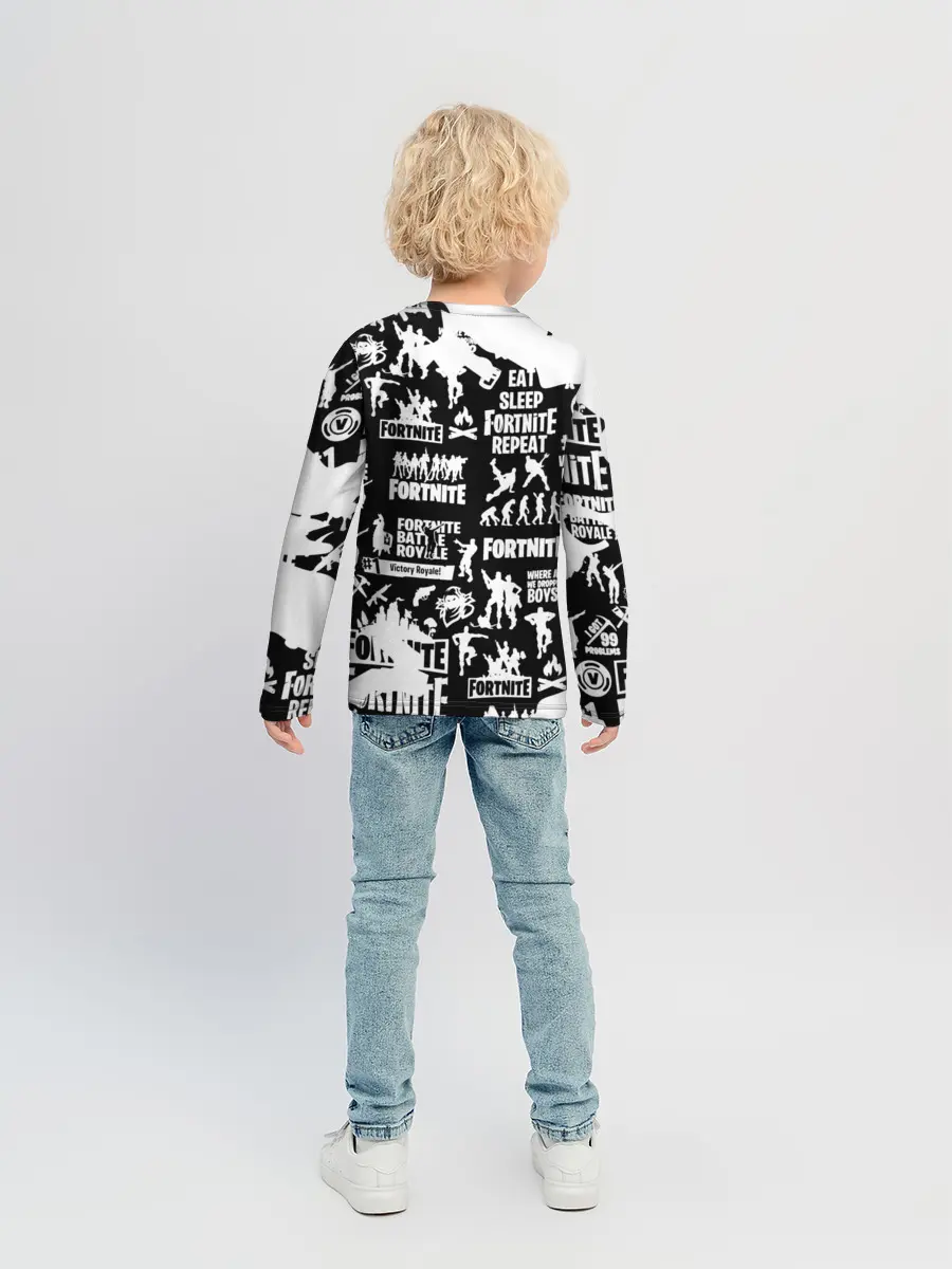 Детский лонгслив / Fortnite