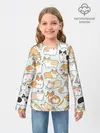 Детский лонгслив / Стая корги