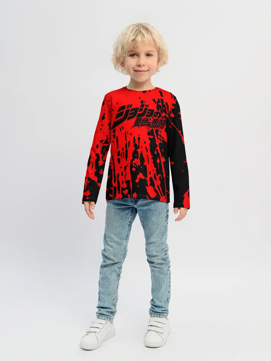 Детский лонгслив / Приключения ДжоДжо