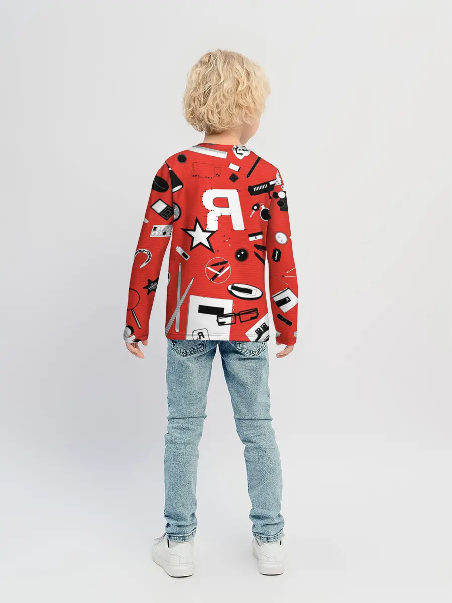 Детский лонгслив / Rockstar