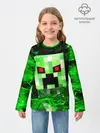 Детский лонгслив / MINECRAFT CREEPER