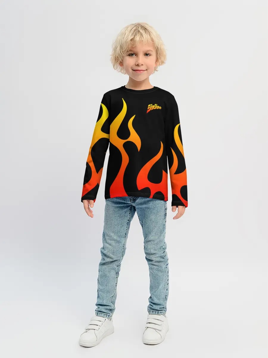 Детский лонгслив / JoJo Bizarre Adventure