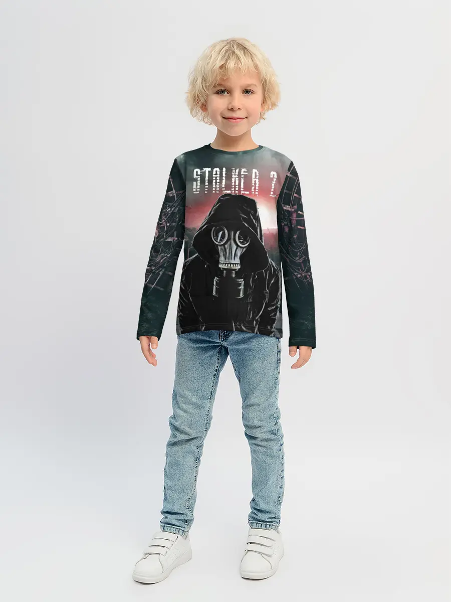 Детский лонгслив / Stalker 2 Зона