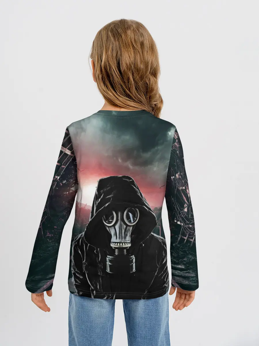 Детский лонгслив / Stalker 2 Зона