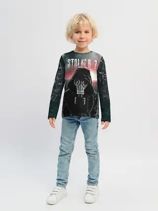 Детский лонгслив / Stalker 2 Зона