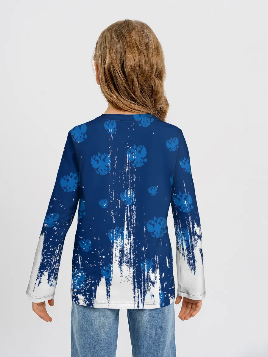 Детский лонгслив / RUSSIA / РОССИЯ