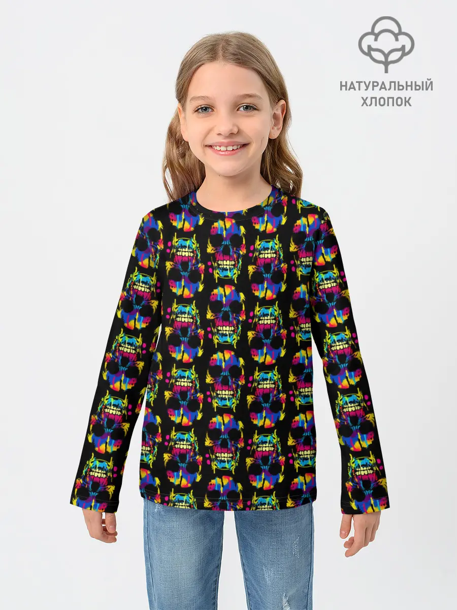 Детский лонгслив / Pattern