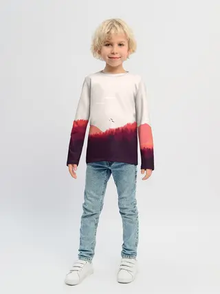 Детский лонгслив / Пейзаж №1