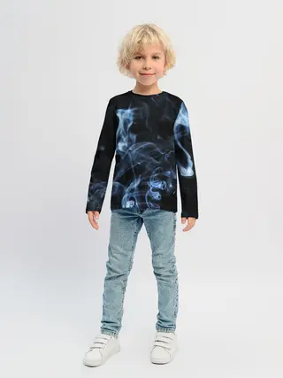 Детский лонгслив / ДЫМ