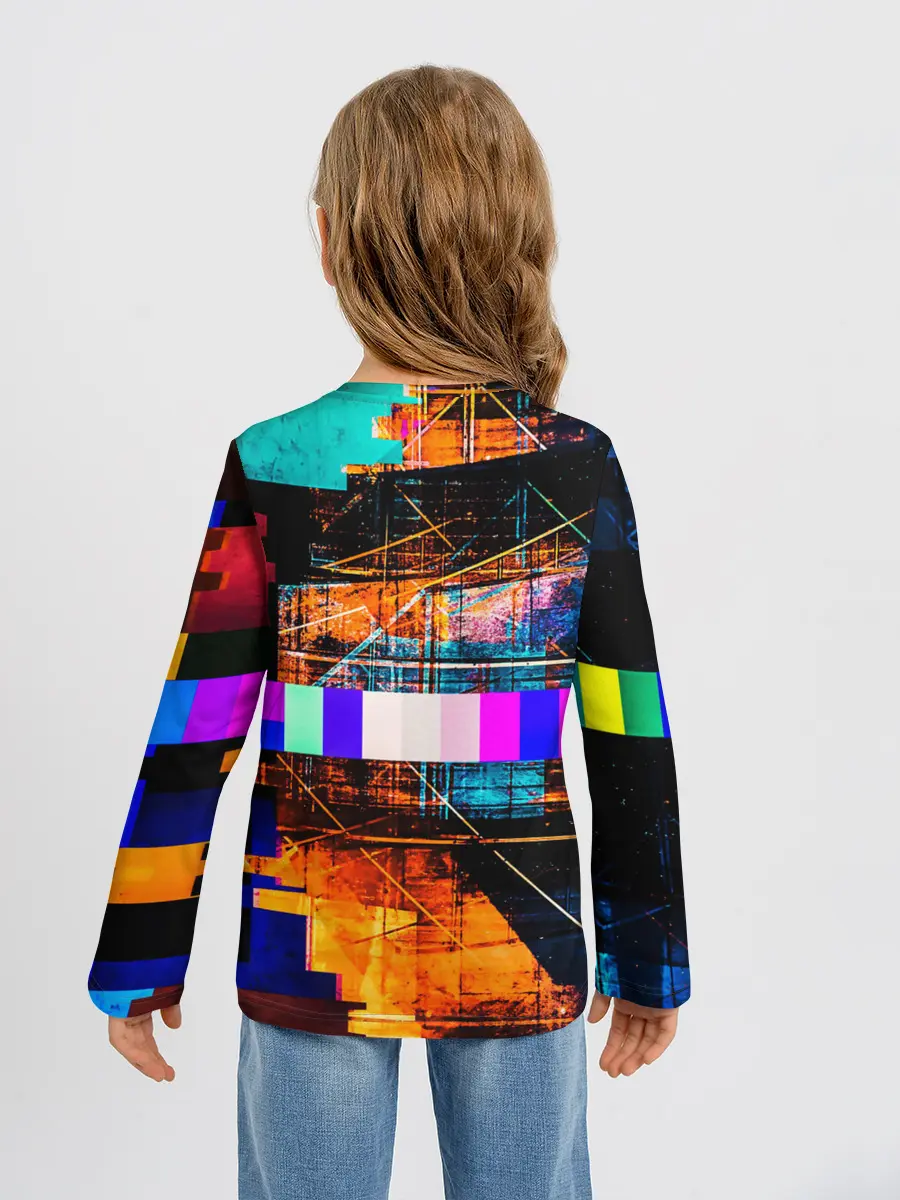 Детский лонгслив / ПОМЕХИ