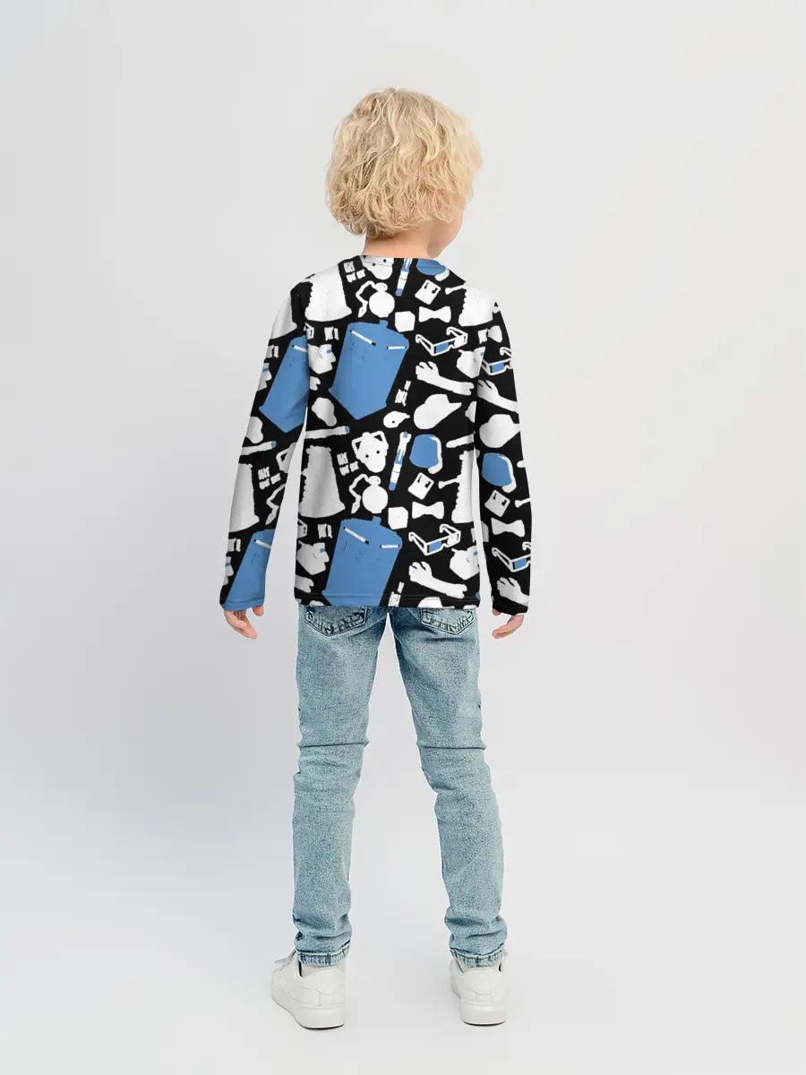 Детский лонгслив / ТАРДИС