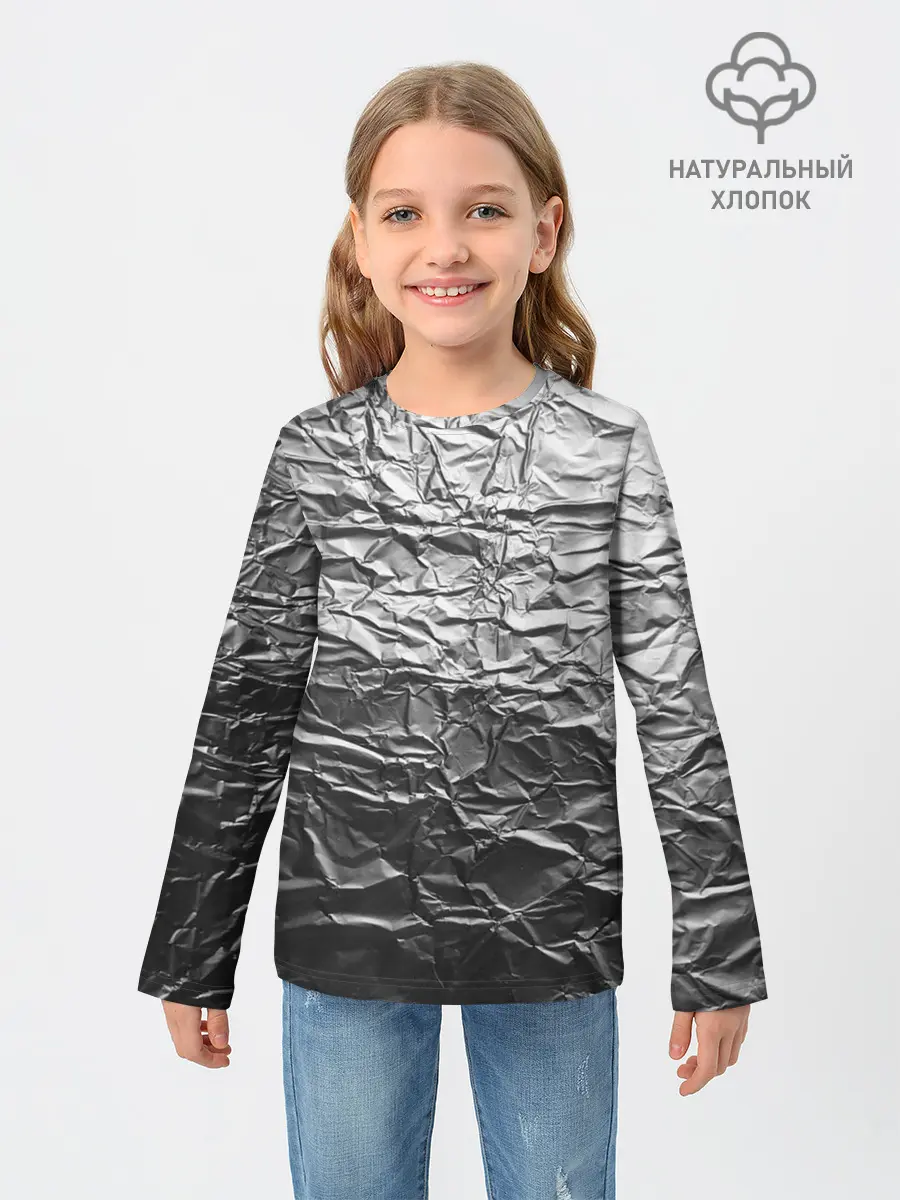 Детский лонгслив / Фольга