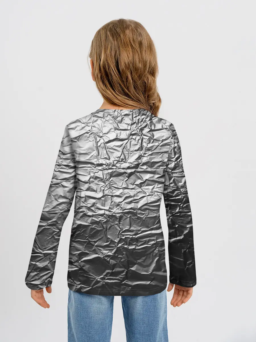 Детский лонгслив / Фольга