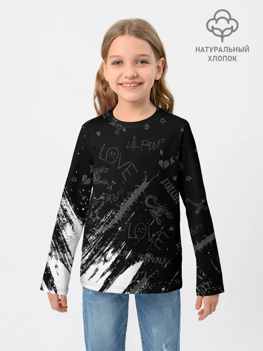 Детский лонгслив / LIL PEEP / ЛИЛ ПИП