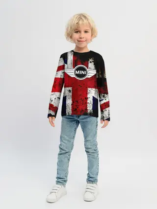 Детский лонгслив / Mini Cooper