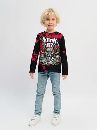 Детский лонгслив / Blink 182