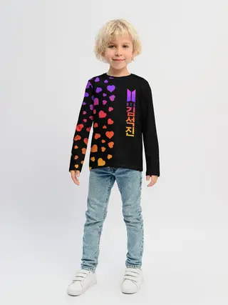 Детский лонгслив / BTS