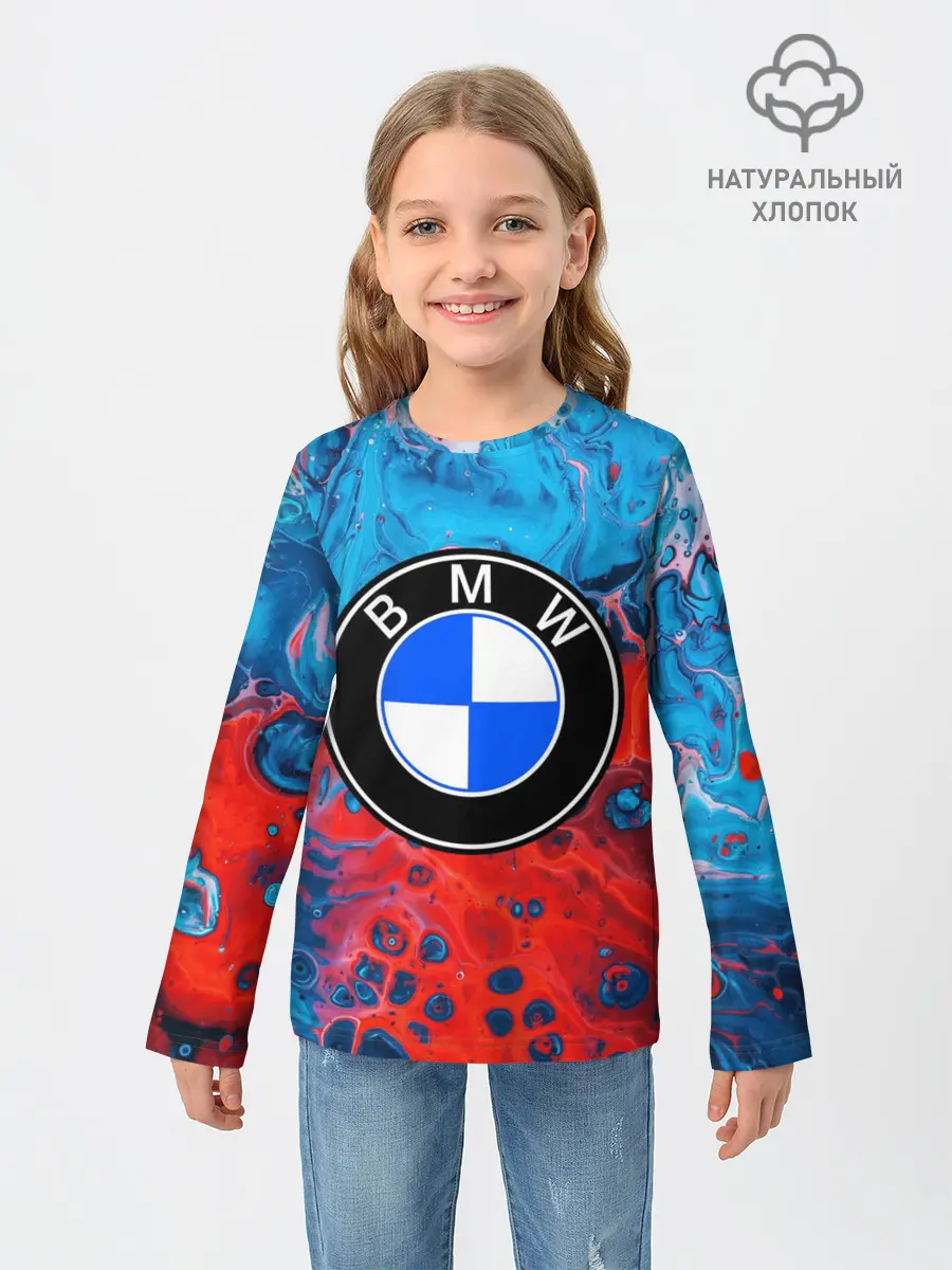 Детский лонгслив / BMW