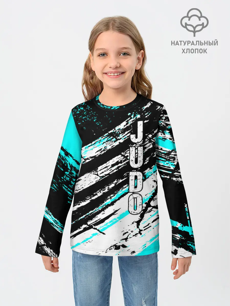 Детский лонгслив / Judo