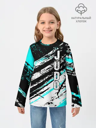 Детский лонгслив / Judo