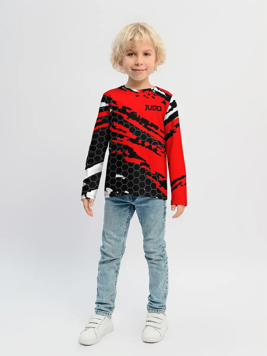Детский лонгслив / Judo