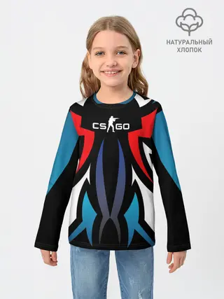 Детский лонгслив / Counter Strike Gaming Gear