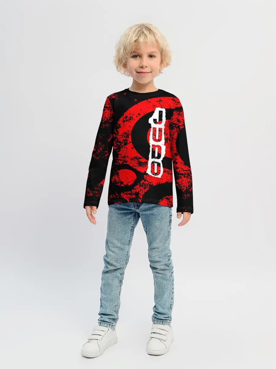 Детский лонгслив / Judo