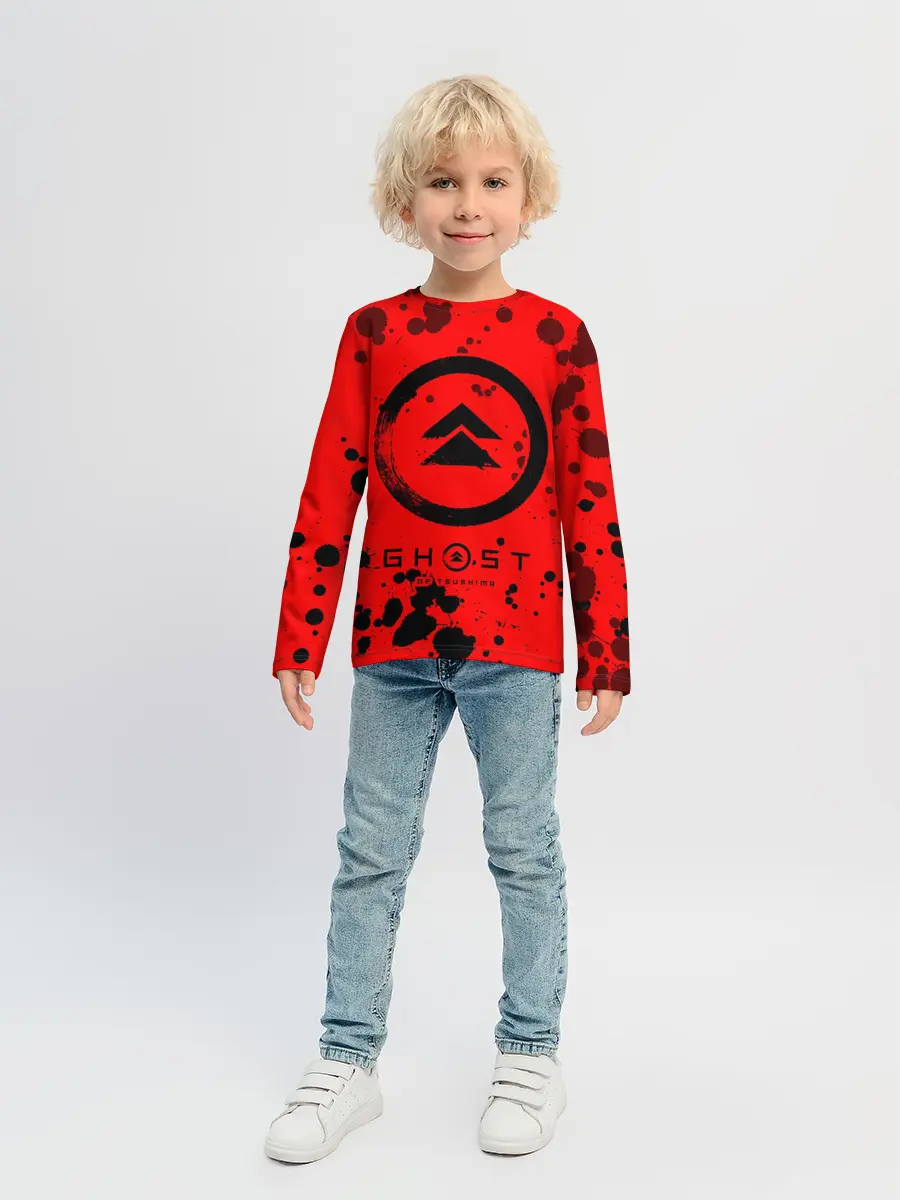 Детский лонгслив / GHOST OF TSUSHIMA
