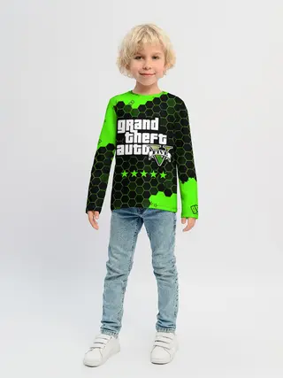 Детский лонгслив / GTA 5 / ГТА 5
