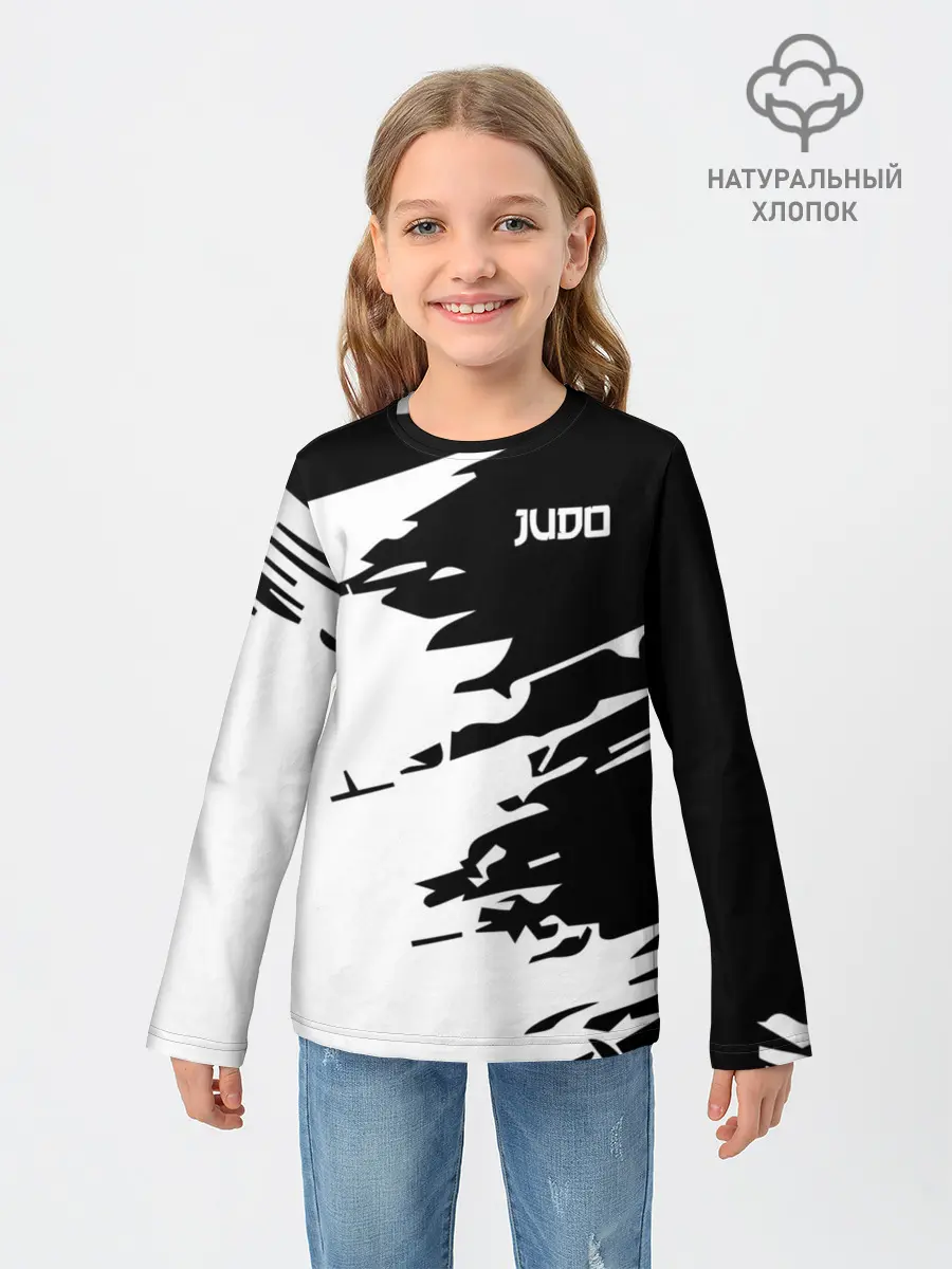 Детский лонгслив / Judo