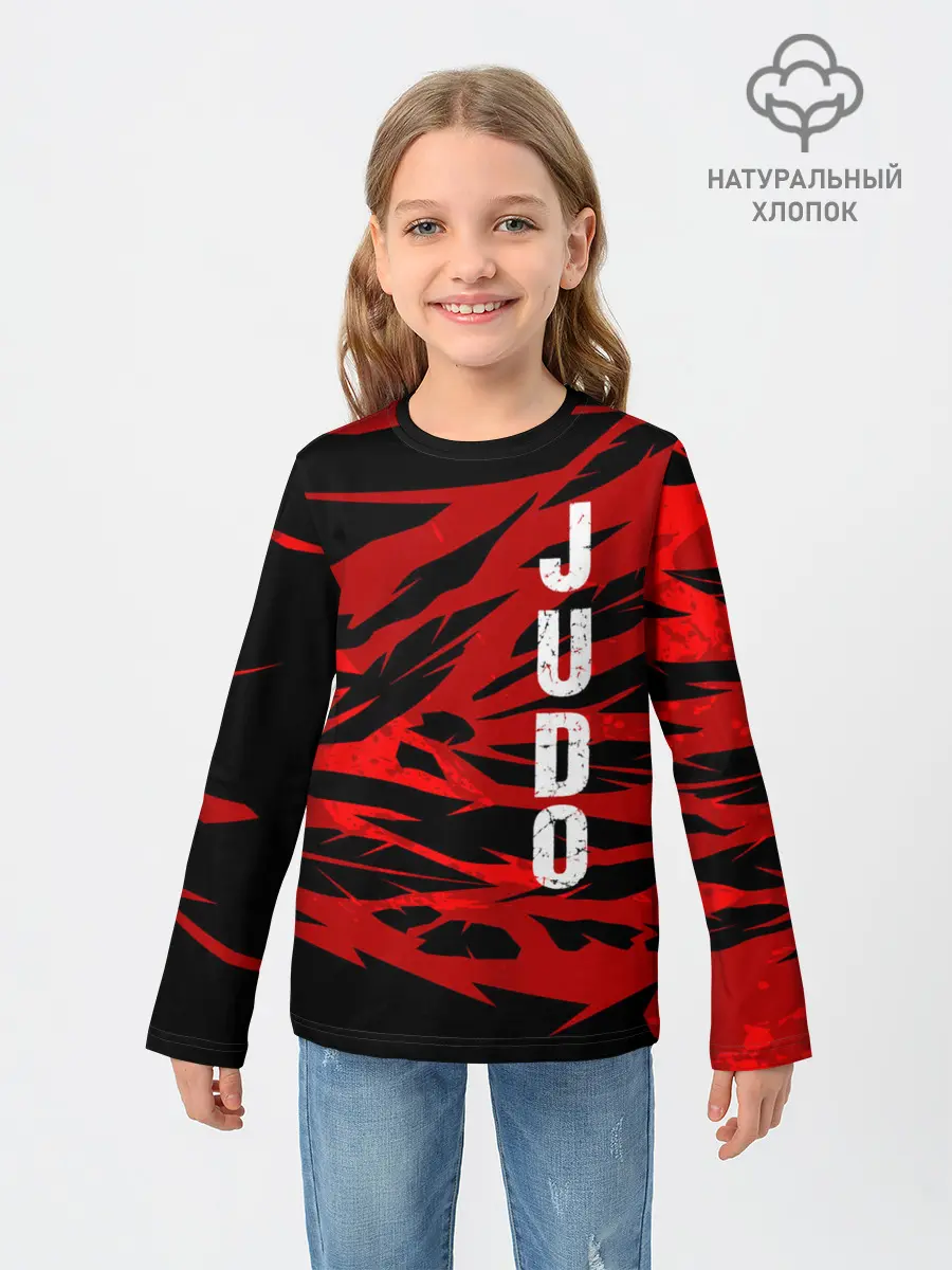 Детский лонгслив / Judo