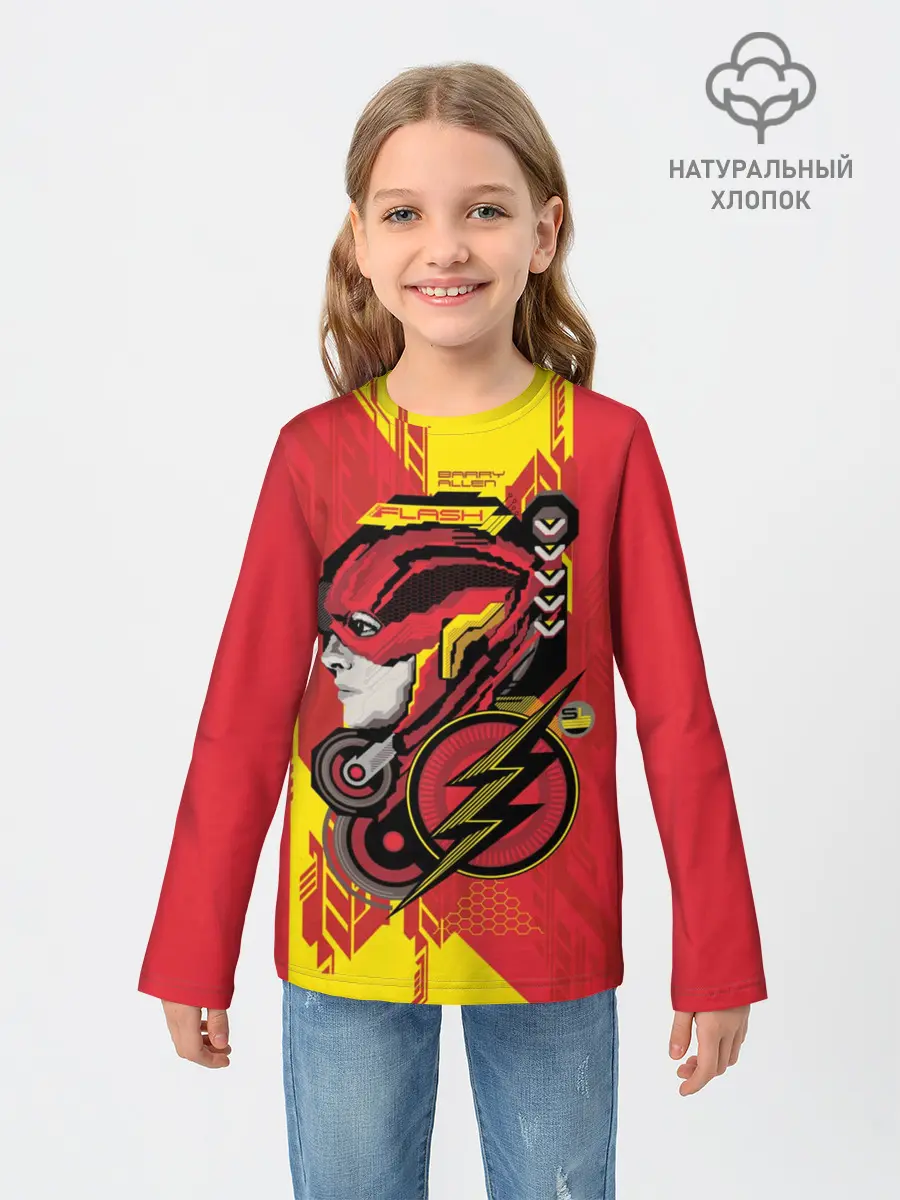 Детский лонгслив / The Flash
