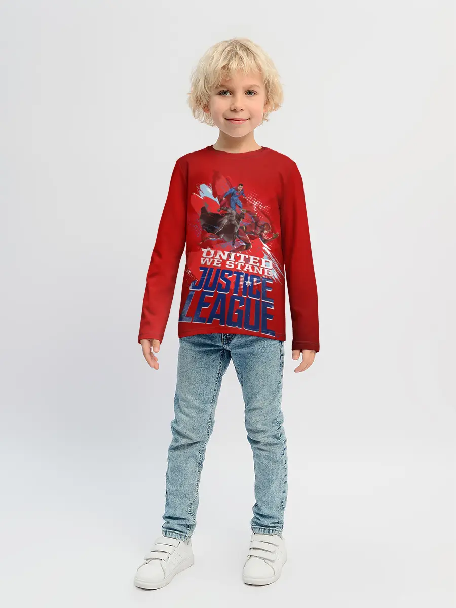Детский лонгслив / Justice League
