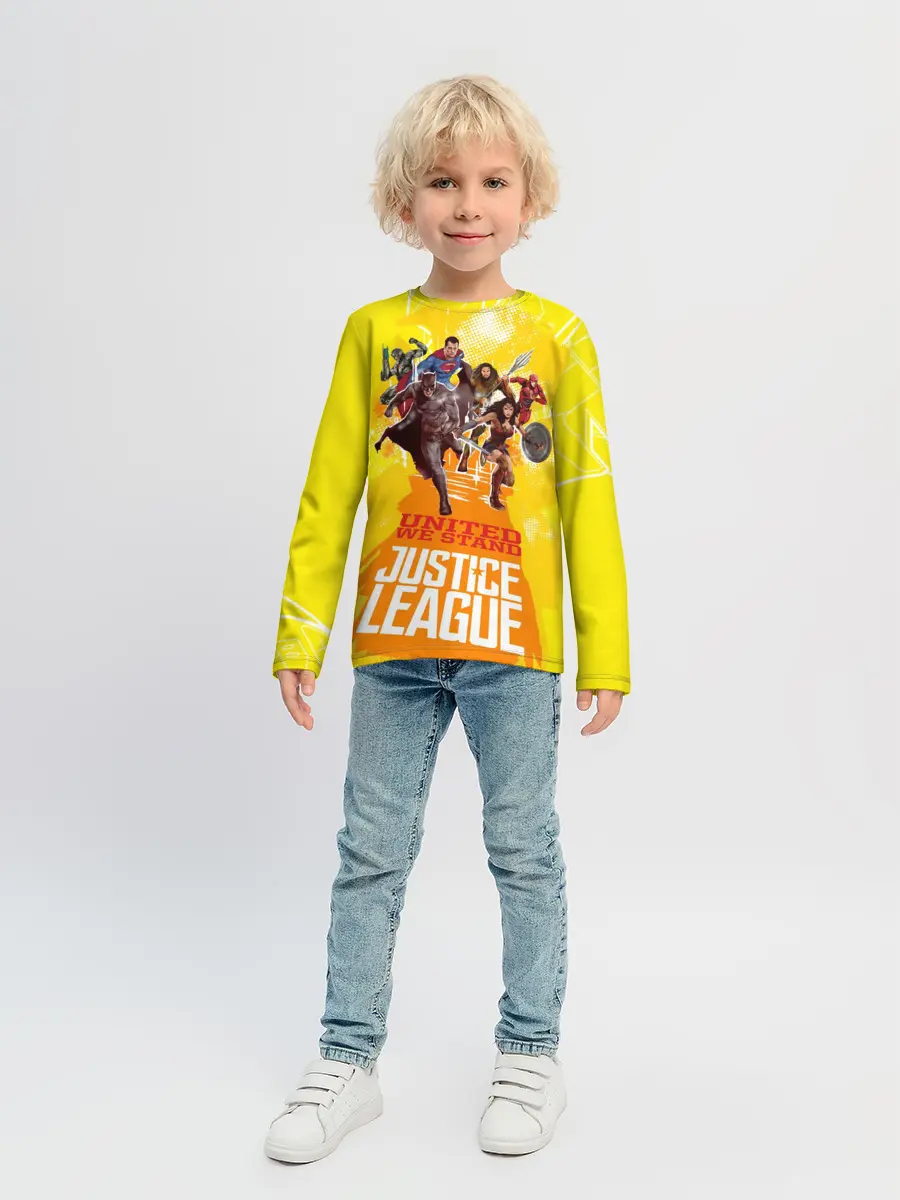 Детский лонгслив / Justice League
