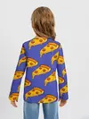 Детский лонгслив / Кусочки пиццы