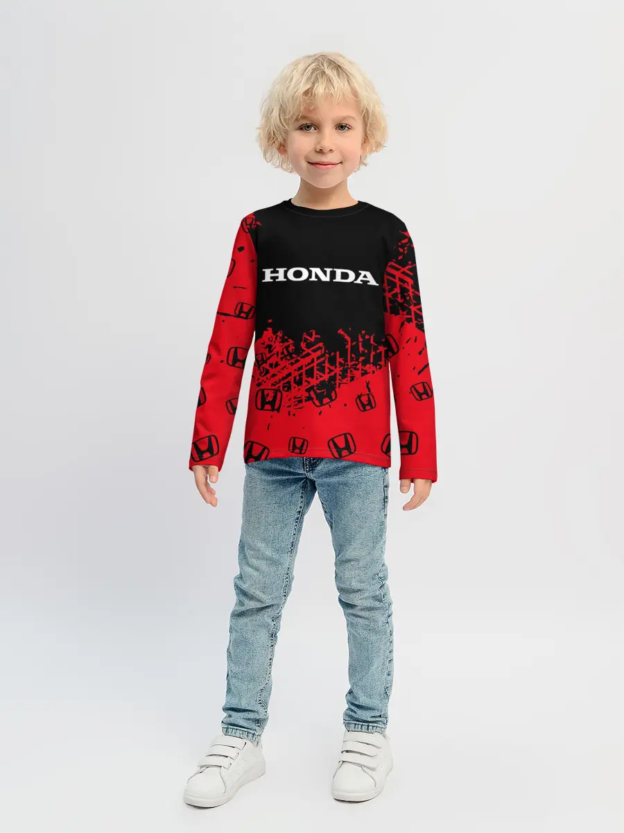 Детский лонгслив / HONDA / ХОНДА