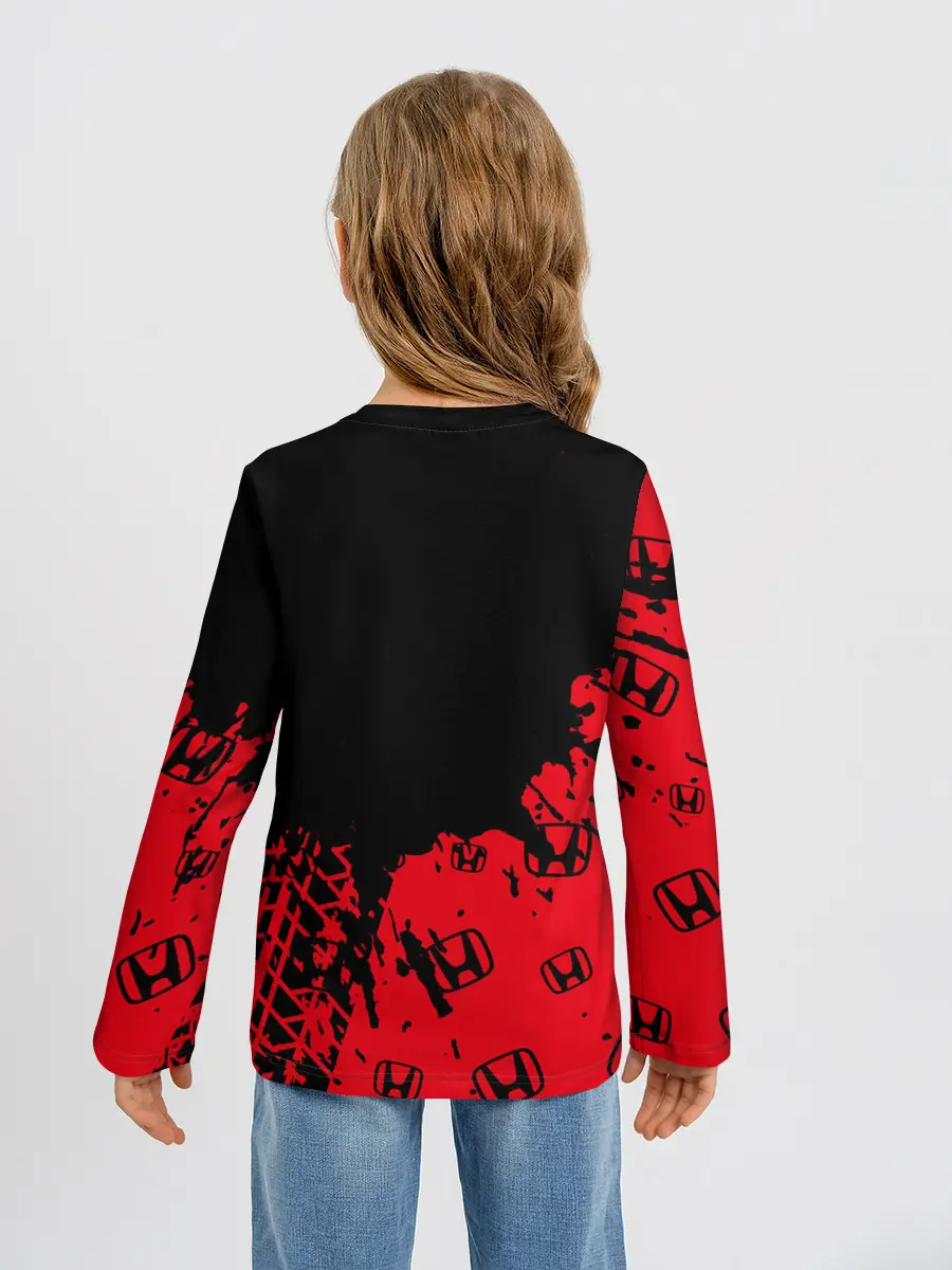 Детский лонгслив / HONDA / ХОНДА