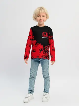 Детский лонгслив / HONDA / ХОНДА