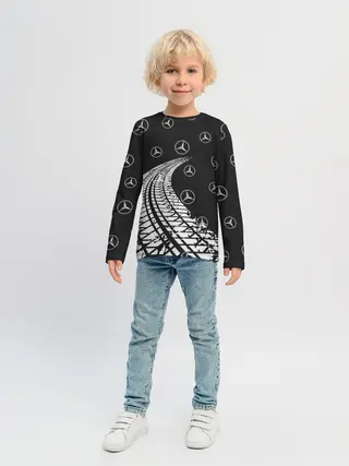 Детский лонгслив / MERCEDES / МЕРСЕДЕС