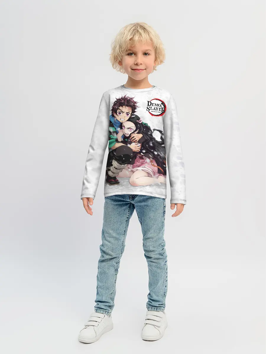 Детский лонгслив / Клинок, рассекающий демонов