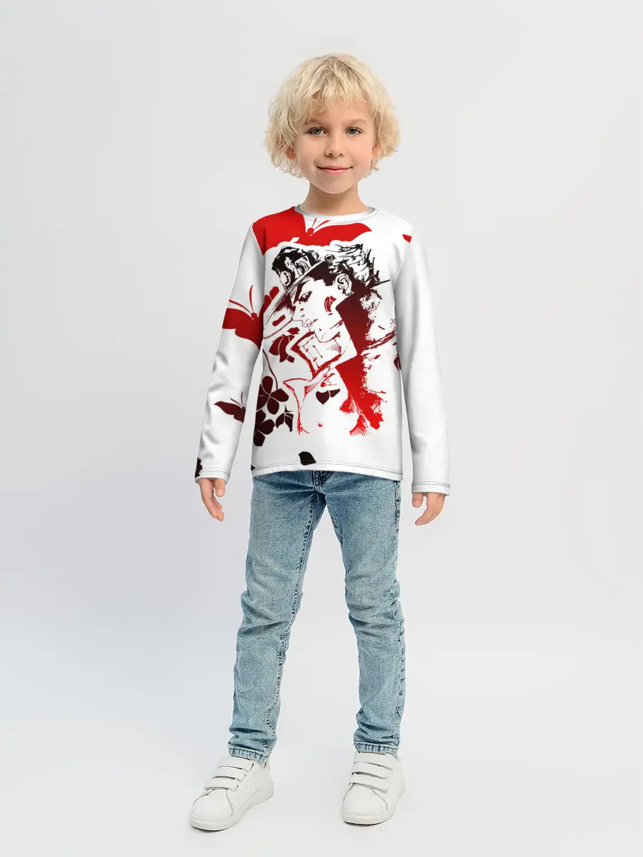 Детский лонгслив / JoJo Bizarre Adventure