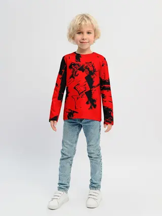 Детский лонгслив / JoJo Bizarre Adventure