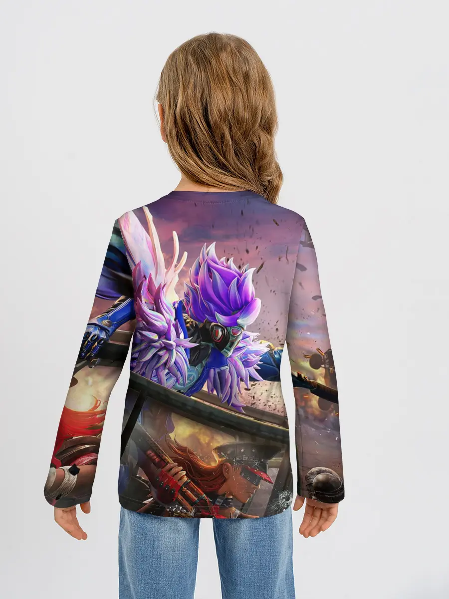 Детский лонгслив / PUBG