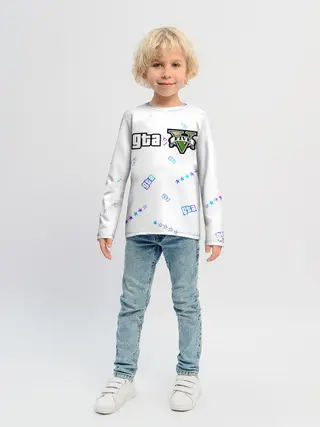 Детский лонгслив / GTA 5 / ГТА 5