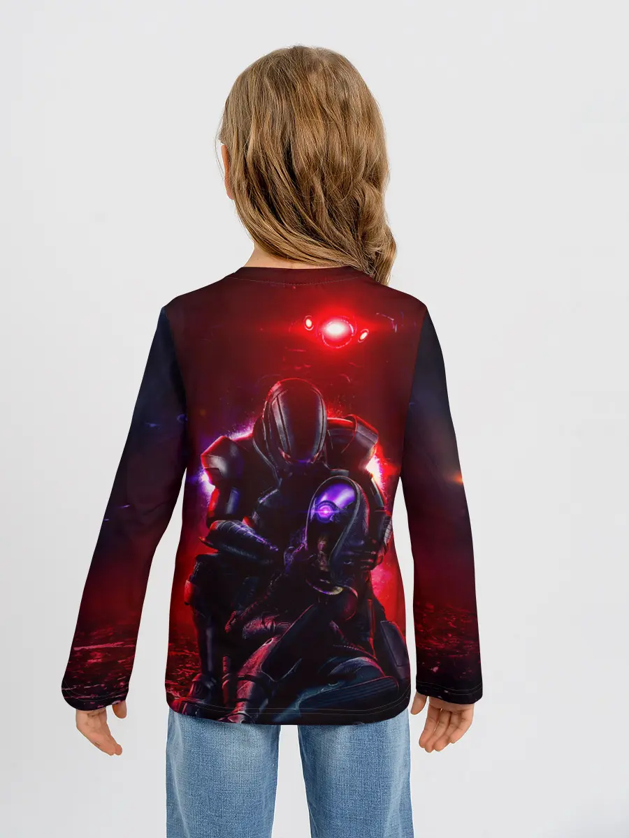 Детский лонгслив / Mass Effect